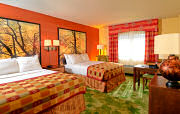 Interior deco of new Canaan Valley Resort Lodge rooms. October 2013