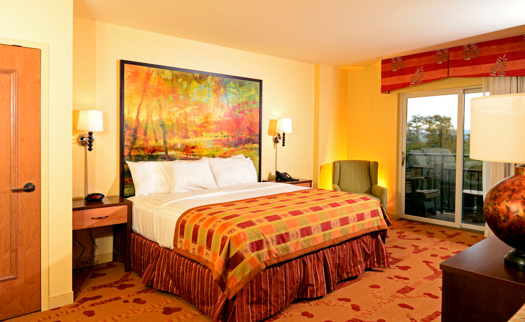 Interior deco of new Canaan Valley Resort Lodge rooms. October 2013